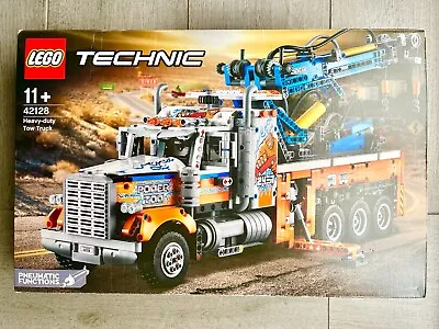 Buy LEGO TECHNIC: Heavy-Duty Tow Truck (42128) - New In Factory Sealed Box • 178.88£