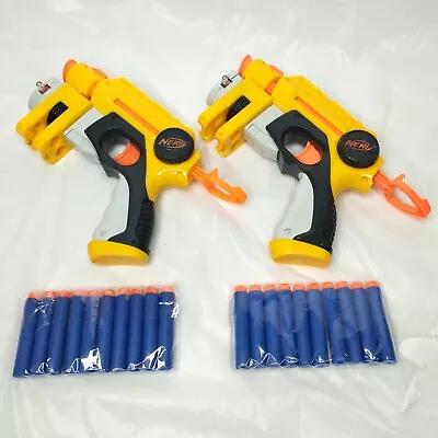 Buy Nerf N Strike Nite Finder EX-3 X2 With Darts Tested And Working With Lasers • 12.95£