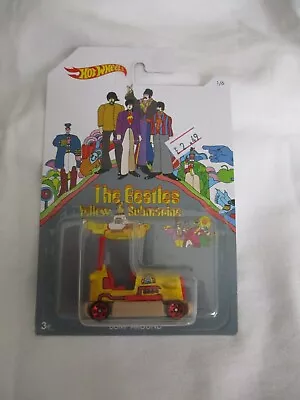 Buy Hot Wheels 2015 The Beatles Yellow Submarine Bump Around Sealed In Card • 2.99£