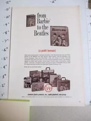 Buy Magazine Ad 1964 SPP Funny Company Beatles Barbie Mattel Weird-Ohs Fireball XL-5 • 271.81£
