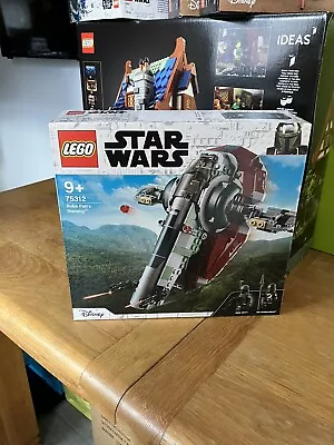 Buy LEGO Star Wars 75312 - Boba Fett's Starship / Slave 1 Set (New & Sealed!) • 44£