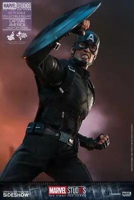 Buy Hot Toys Captain America Concept Art MMS488 Marvel Studios 10 Years Avengers 1/6 • 192.56£
