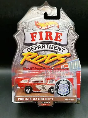 Buy Hot Wheels Fire Department Rods '57 Chevy Model Car (B2) • 9.99£
