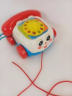Buy Fisher Price Vintage Toddler Mattel Chatter Telephone Pull Along Toy • 5.99£