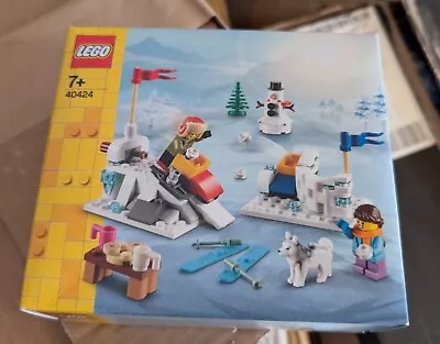 Buy Lego 40424 Winter Village Snowball Fight Seasonal Christmas Set New Sealed Box • 16.99£