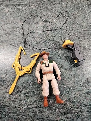 Buy 1997 KENNER Jurassic Park Lost World Eddie Carr With Accessories Capture Claw • 6.99£