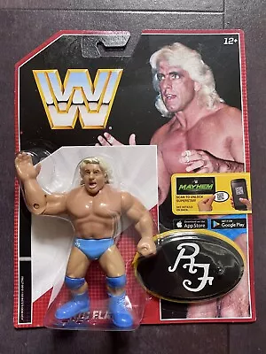 Buy NEW MOC WWE Mattel Retro Figure Series 4 Ric Flair Includes Protective Case  • 110£