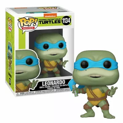 Buy Damaged Box Teenage Mutant Ninja Turtles Leonardo 3.75 Pop Vinyl Figure Funko • 14.95£