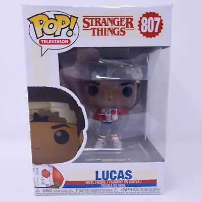 Buy Funko Pop | Lucas Sinclair | Stranger Things | No. 807 | FREE Protector UK Stock • 12.95£