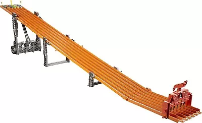 Buy Hot Wheels Track Set, Race Track With 6 Toy Cars, Super 6-Lane Raceway With Ligh • 181.73£