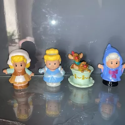 Buy Disney Fisher Price Little People Cinderella Figures - Fairy Godmother Gus Set   • 16£