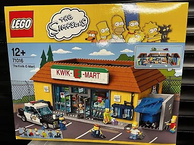 Buy LEGO The Simpsons 71016 Kwik-E-Mart SEALED RETIRED SET NEW • 500£