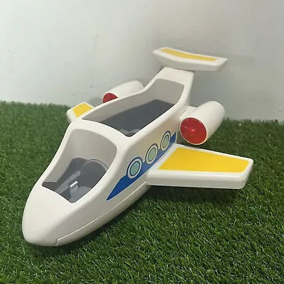Buy Playmobil  123  (Geobra, 2012)  Jet Plane Toy 9 Inch • 5.99£