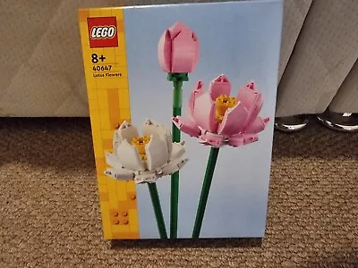 Buy LEGO Icons Lotus Flowers Set 40647 NEW 2024 • 15.99£