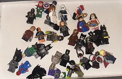 Buy Lego Dc And Marvel Minifigures Bundle | Genuine • 69.99£