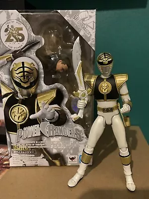 Buy SH Figuarts Power Rangers White Ranger Figure Bandai Boxed • 51.37£