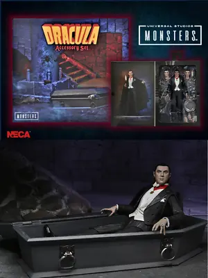 Buy Figurine NECA And Kit Accessories Vampire Ultimate Dracula Universal Monsters • 69.98£