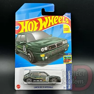 Buy Hot Wheels Lancia Delta Integrale Green Rally Champs 2022 3/5 210/250 Long Card • 7.50£