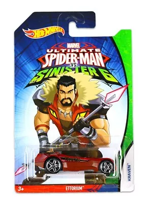 Buy Hot Wheels Marvel Ultimate Spiderman Vs Sinister 6 Kraven Ettorium Dtn69 • 9.99£