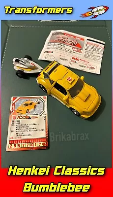 Buy Transformers Henkei Classics Bumblebee Complete (Read Description) #TFX11 • 39.99£