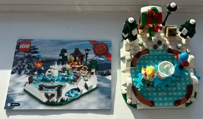 Buy LEGO 40416 - Ice Skating Rink Limited Edition - 100% Complete With Instructions • 15£