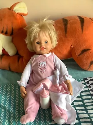 Buy Vintage Talking Battery Operated Talking Doll With Accessories • 50£