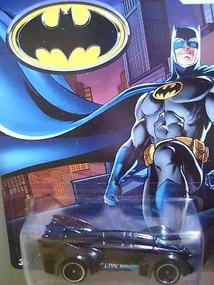 Buy Hot Wheels - 75 Years Of Batman - Live Batmobile 01/08 - Moc • 5.95£