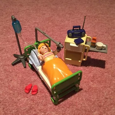 Buy Rare Playmobil Set 4405 Hospital Room, Ward COMPLETE In VGC • 11.50£
