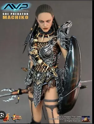 Buy Sideshow HotToys AvP SHE PREDATOR MACHIKO MMS74 NEW SEALED • 589.29£