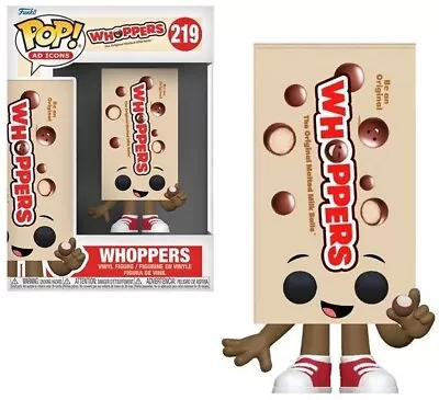 Buy Whoppers Candy Box 3.75  Pop Vinyl Figure Ad Icons New 219 Funko • 15.95£