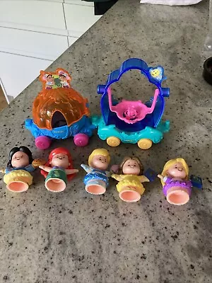 Buy Fisher Price Little People Disney Princess Figures And Parade Floats • 10£