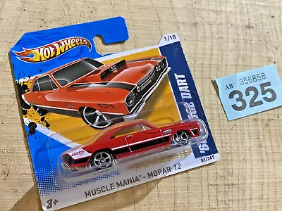 Buy Hot Wheels Muscle Mania 68 Dodge Dart Car 2012 Sealed Card AW325 • 2.99£