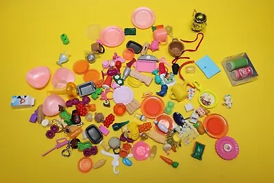 Buy Accessories For Barbie And Other Dolls 70pcs No Q11 • 15.17£