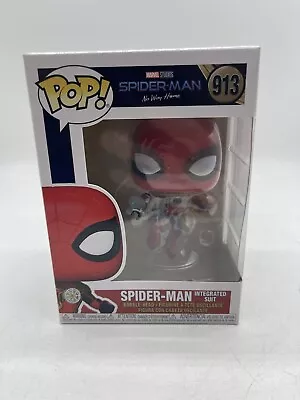 Buy Marvel #913 Spider-Man Integrated Suit Funko Pop • 13.99£