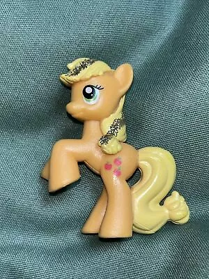 Buy My Little Pony  G4 Mini Figure Blind Bag Applejack Glitter In Mane Hair Rare • 3£