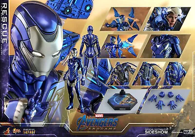 Buy Clearance! Dpd 1/6 Hot Toys Mms538d32 Avengers: Endgame Rescue Mk49 Figure • 218.99£