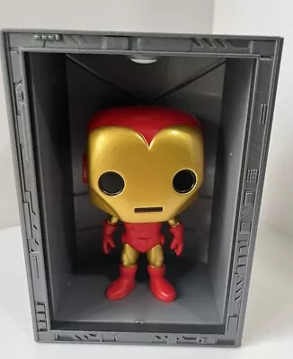 Buy Funko Pop Deluxe - Marvel Hall Of Armor Iron Man Model 4 PX Exclusive #1036 • 9£