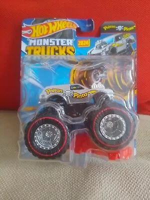 Buy Hot Wheels Monster Trucks Poison Pinto Rare Silver Chase Leading Legends 1:64 • 7.75£