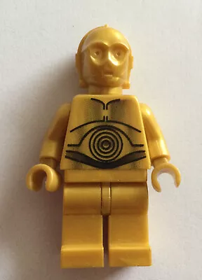 Buy 1 X LEGO Sw0010 C-3PO Original Condition Droid In Pearl Gold Used In Set 10144 • 7.50£