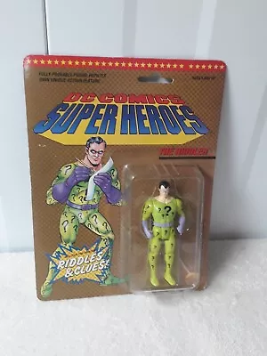 Buy Batman THE RIDDLER ToyBiz DC Comics Super Heroes Action Figure Sealed • 44.99£