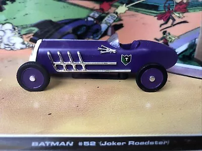 Buy Batman #52 Joker Roadster Car Purple 1:43 Diecast Eaglemoss 2015 • 10£