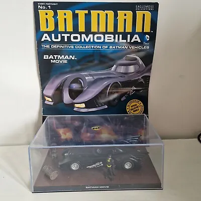Buy Eaglemoss Batman Automobilia Collection Batman Movie Eaglemoss No 1 • 14.99£