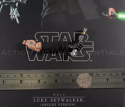 Buy Hot Toys Luke Skywalker Lightsaber Arm LED 1/6 DX23 Star Wars The Mandalorian 22 • 37.50£