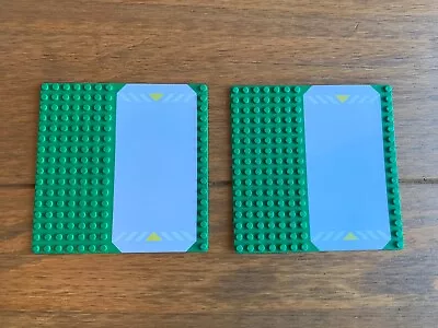 Buy Genuine LEGO Construction 2 X Base Plate Green Road • 10£