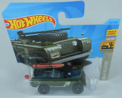 Buy Hot Wheels Land Rover Series II (green) On Short Card #242/2023 • 2.50£