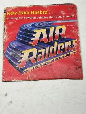 Buy 1987 Hasbro Air Raiders Figures Sets Brochure Catalog Booklet • 11.10£