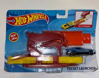 Buy Hot Wheels Pocket Launcher Race Anywhere  With Car Included Red • 7.54£