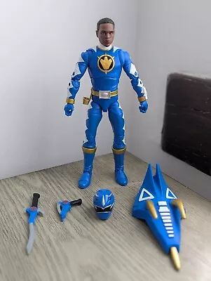 Buy Power Rangers Lightning Collection - Dino Thunder Blue Ranger Used • 14£