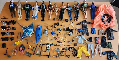 Buy ACTION MAN - Job Lot Bundle Inc. 12 Figures, Parachute And Many Accessories • 30£