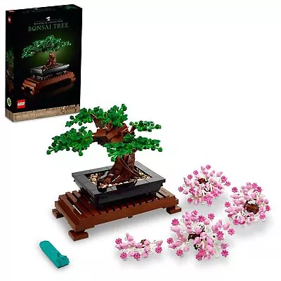Buy LEGO Icons 10281 Botanical Collection Bonsai Tree Flowers Set For Adults • 59.99£